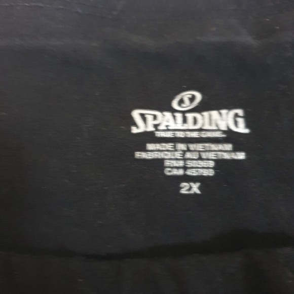 Spalding Pull On Black Leggings Size 2X - Picture 4 of 7